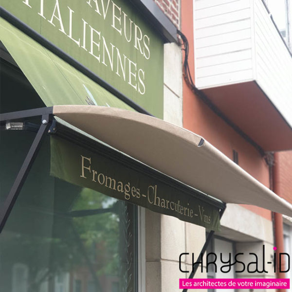 Stores sur-mesure – Aux Saveurs Italiennes